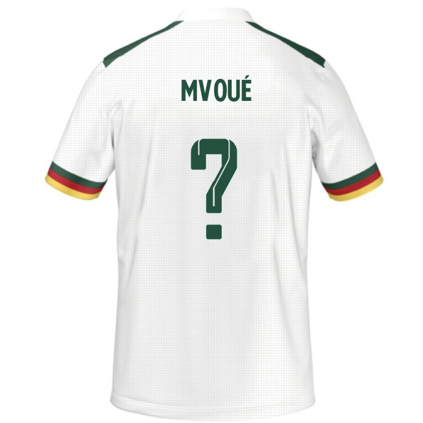 Danxen Dzieci Kamerun Steve Mvoué #0 Biały Wyjazdowa Koszulka 24-26 Koszulki Klubowe