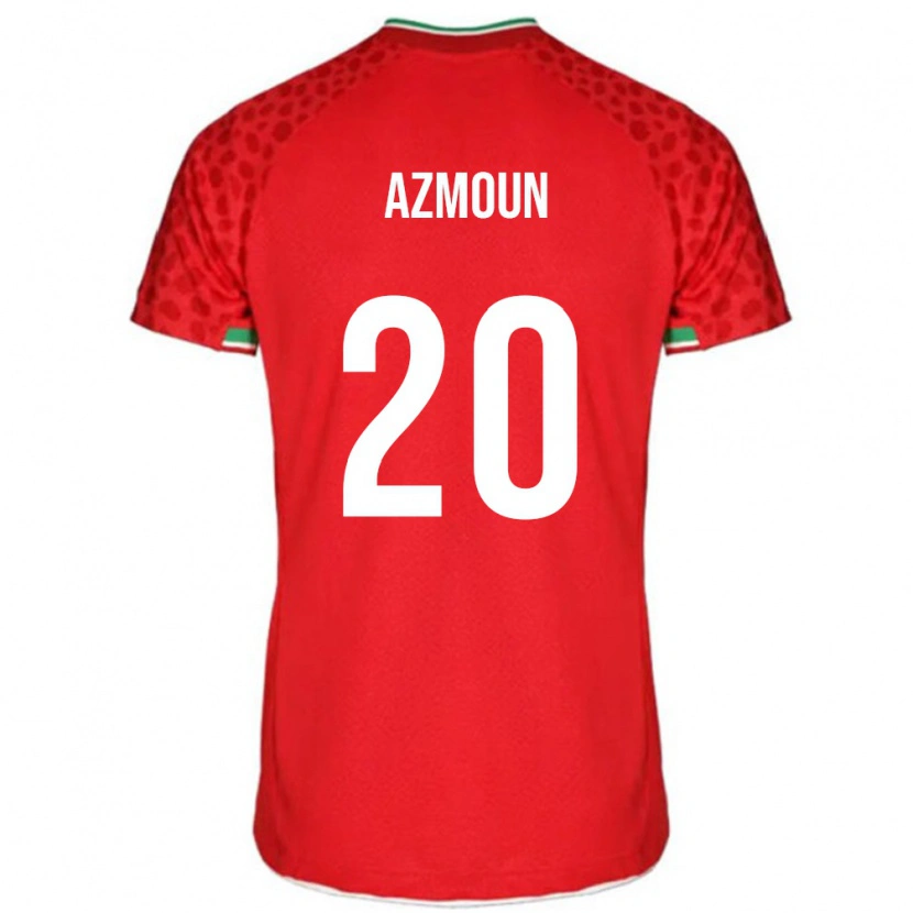 Danxen Dzieci Iran Sardar Azmoun #20 Czerwony Wyjazdowa Koszulka 24-26 Koszulki Klubowe