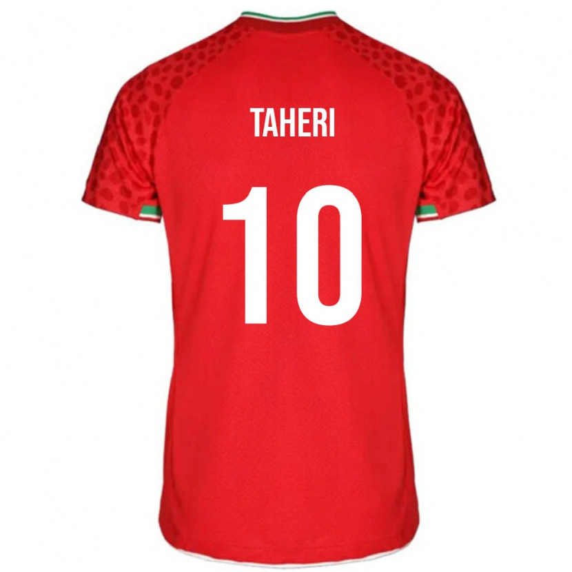 Danxen Dzieci Iran Kasra Taheri #10 Czerwony Wyjazdowa Koszulka 24-26 Koszulki Klubowe