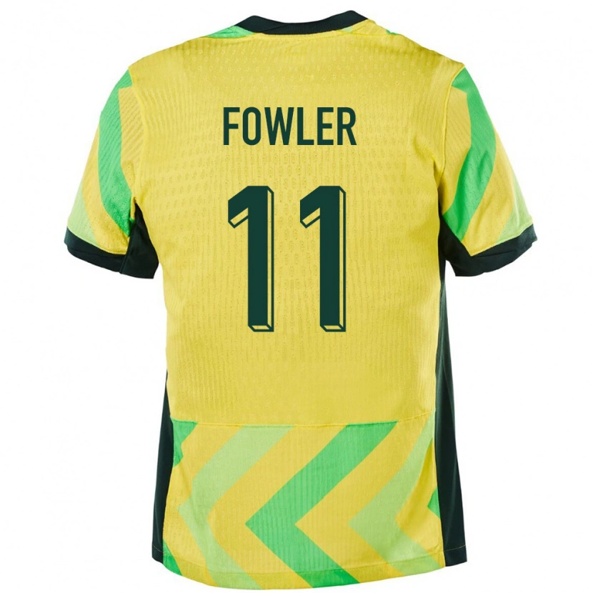 Danxen Męski Australia Mary Fowler #11 Złoty Domowa Koszulka 24-26 Koszulki Klubowe