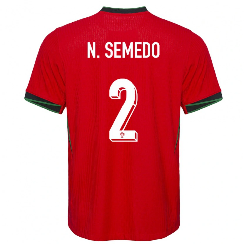 Danxen Męski Portugalia Nélson Semedo #2 Czerwony Domowa Koszulka 24-26 Koszulki Klubowe