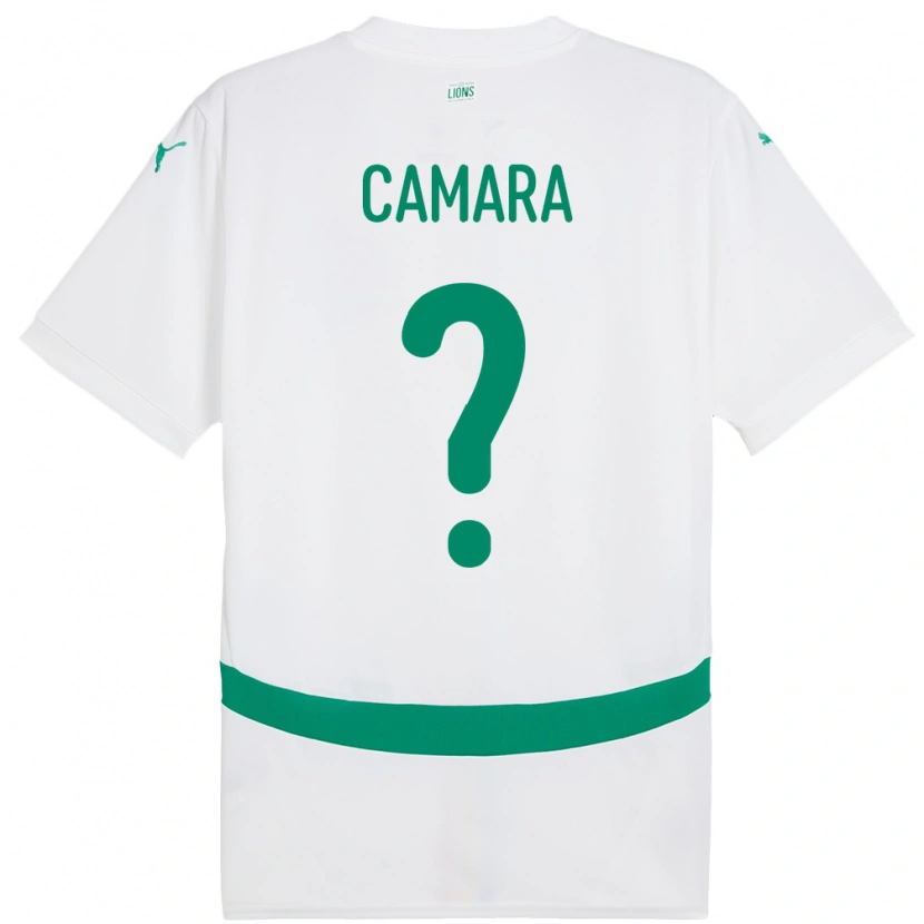 Danxen Męski Senegal Famara Camara #0 Biały Domowa Koszulka 24-26 Koszulki Klubowe