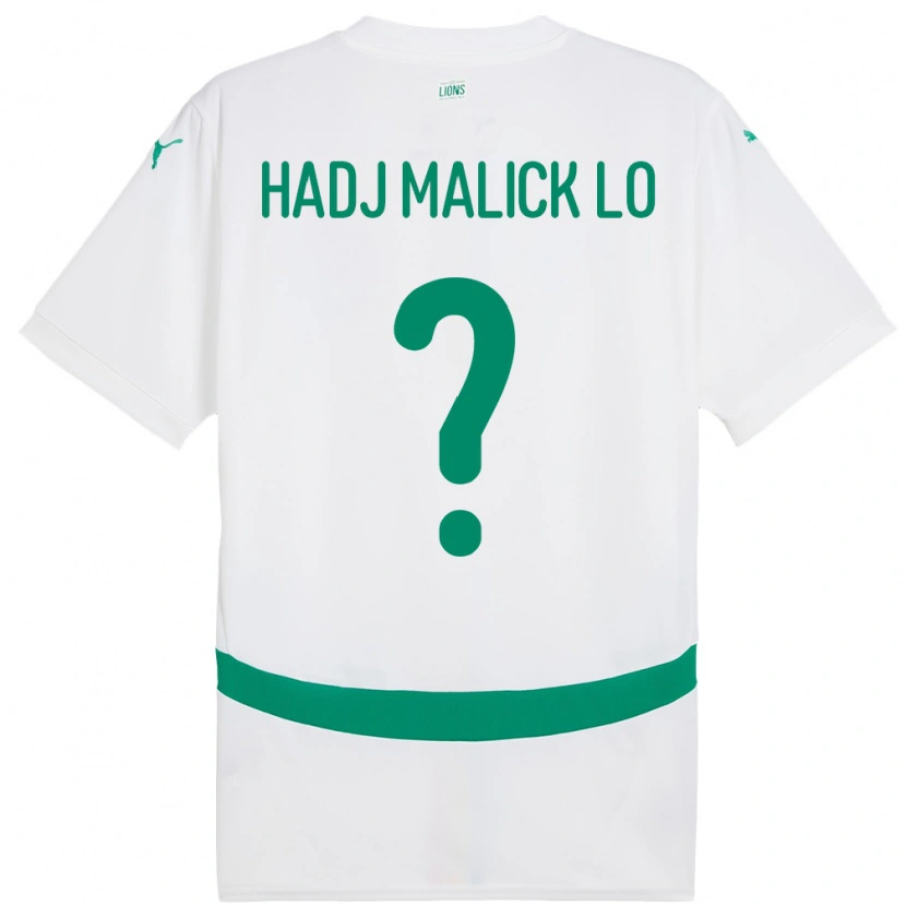 Danxen Męski Senegal El Hadj Malick Lo #0 Biały Domowa Koszulka 24-26 Koszulki Klubowe