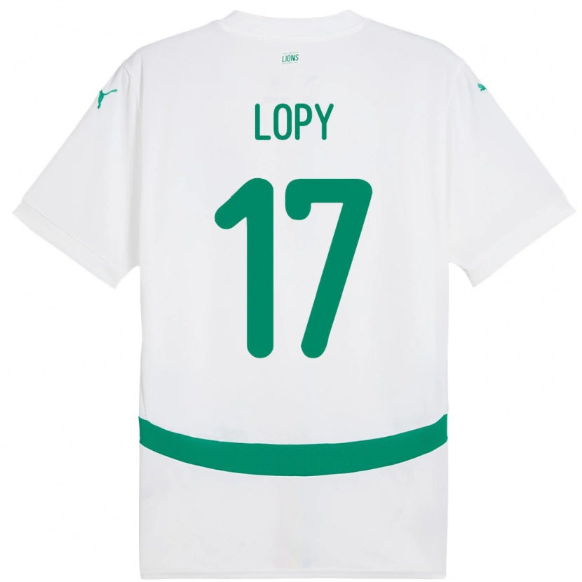 Danxen Męski Senegal Dion Lopy #17 Biały Domowa Koszulka 24-26 Koszulki Klubowe