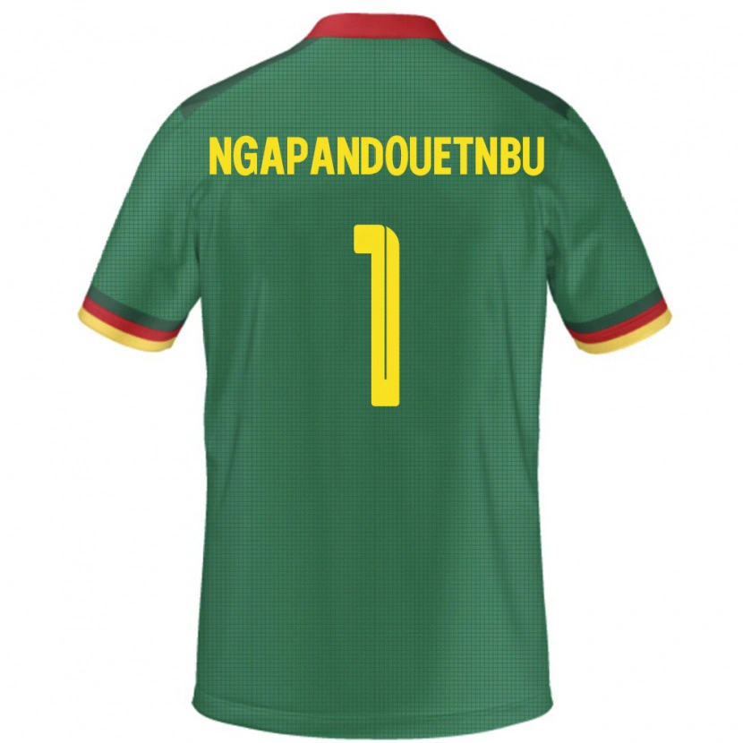 Danxen Męski Kamerun Simon Ngapandouetnbu #1 Zielony Domowa Koszulka 24-26 Koszulki Klubowe