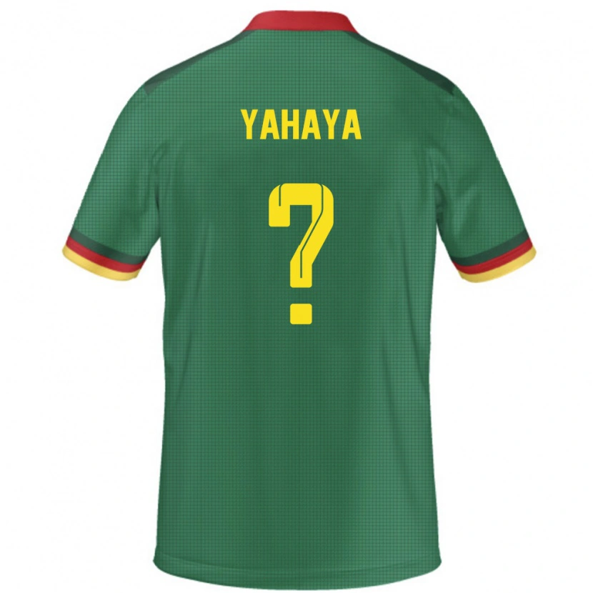 Danxen Męski Kamerun Abdoulaye Yahaya #0 Zielony Domowa Koszulka 24-26 Koszulki Klubowe