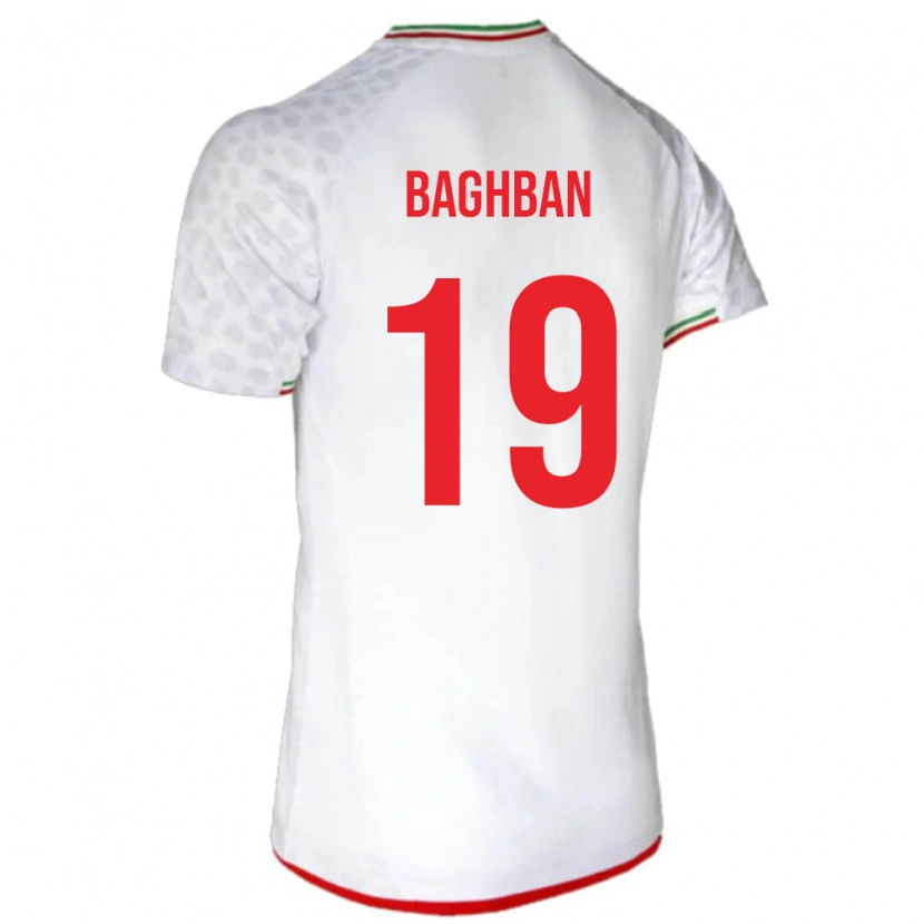 Danxen Męski Iran Hadi Baghban #19 Biały Domowa Koszulka 24-26 Koszulki Klubowe