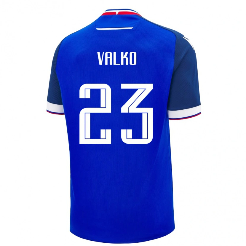 Danxen Męski Słowacja Bruno Valko #23 Niebieski Domowa Koszulka 24-26 Koszulki Klubowe