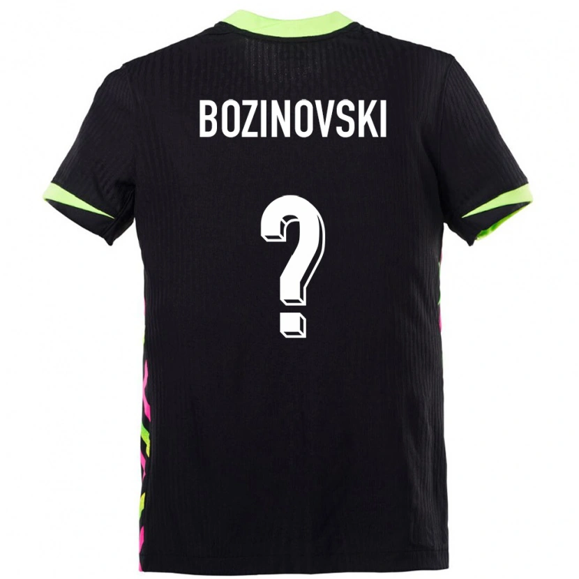 Danxen Męski Australia Rhys Bozinovski #0 Ciemnoniebieski Wyjazdowa Koszulka 24-26 Koszulki Klubowe