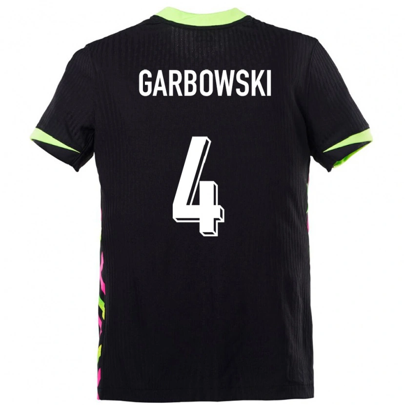 Danxen Męski Australia Alexander Garbowski #4 Ciemnoniebieski Wyjazdowa Koszulka 24-26 Koszulki Klubowe