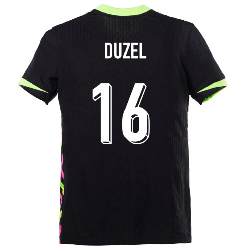 Danxen Męski Australia Luke Duzel #16 Ciemnoniebieski Wyjazdowa Koszulka 24-26 Koszulki Klubowe