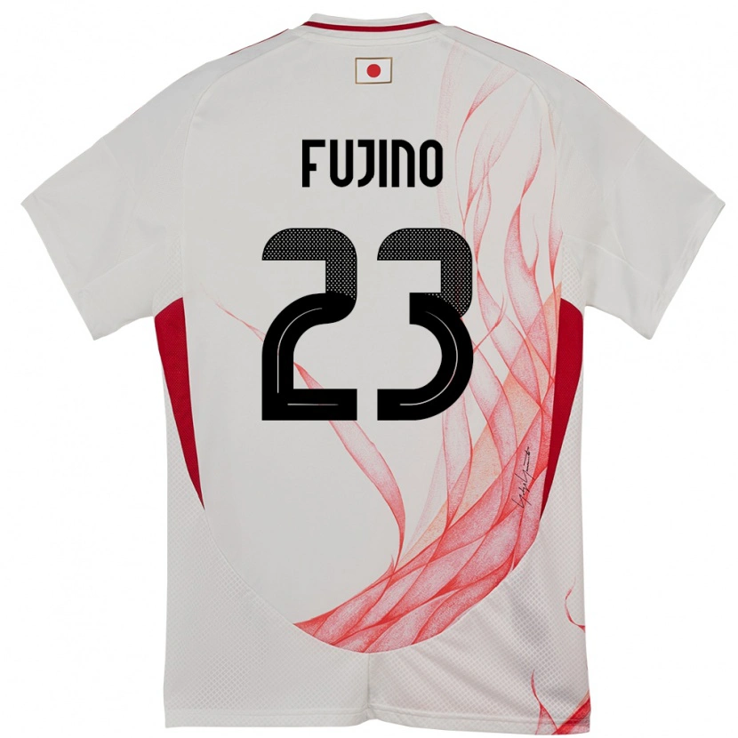Danxen Męski Japonia Aoba Fujino #23 Biały Wyjazdowa Koszulka 24-26 Koszulki Klubowe