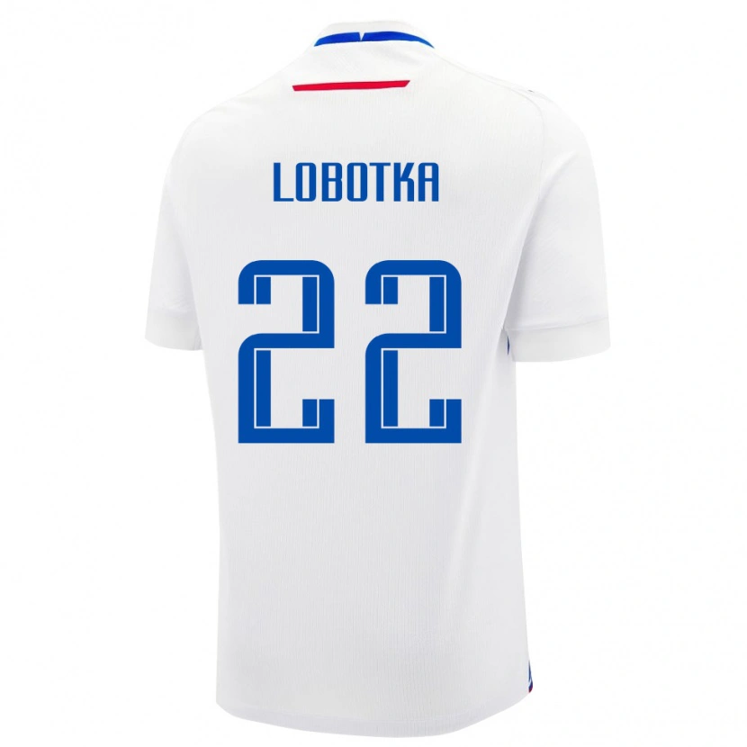 Danxen Męski Słowacja Stanislav Lobotka #22 Biały Wyjazdowa Koszulka 24-26 Koszulki Klubowe