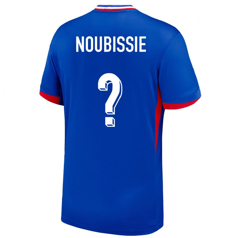 Danxen Kobiety Francja Tyrese Noubissie #0 Niebieski Domowa Koszulka 24-26 Koszulki Klubowe