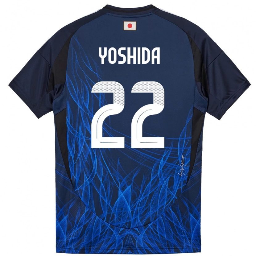 Danxen Kobiety Japonia Maya Yoshida #22 Ciemnoniebieski Domowa Koszulka 24-26 Koszulki Klubowe