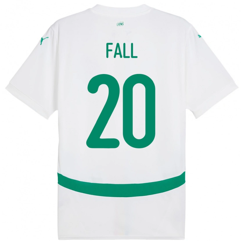 Danxen Kobiety Senegal Korka Fall #20 Biały Domowa Koszulka 24-26 Koszulki Klubowe