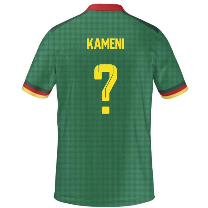 Danxen Kobiety Kamerun Junior Kameni #0 Zielony Domowa Koszulka 24-26 Koszulki Klubowe