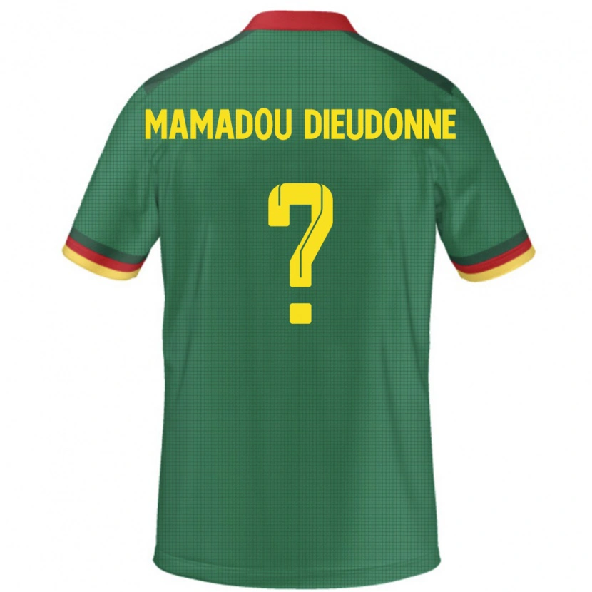 Danxen Kobiety Kamerun Malik Mamadou Dieudonne #0 Zielony Domowa Koszulka 24-26 Koszulki Klubowe