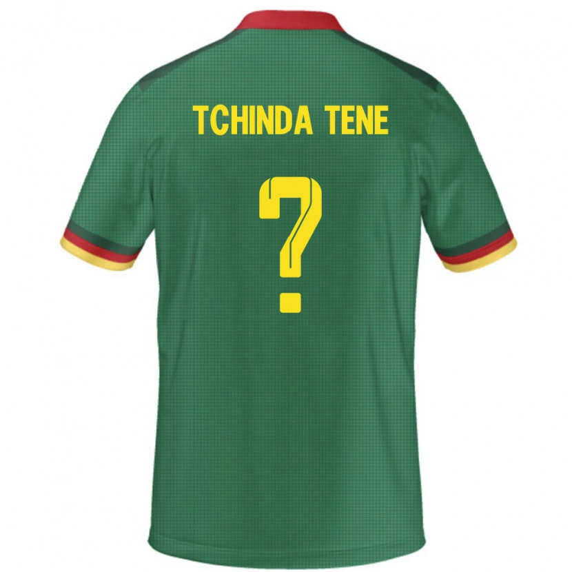 Danxen Kobiety Kamerun Joseph Tchinda Tene #0 Zielony Domowa Koszulka 24-26 Koszulki Klubowe