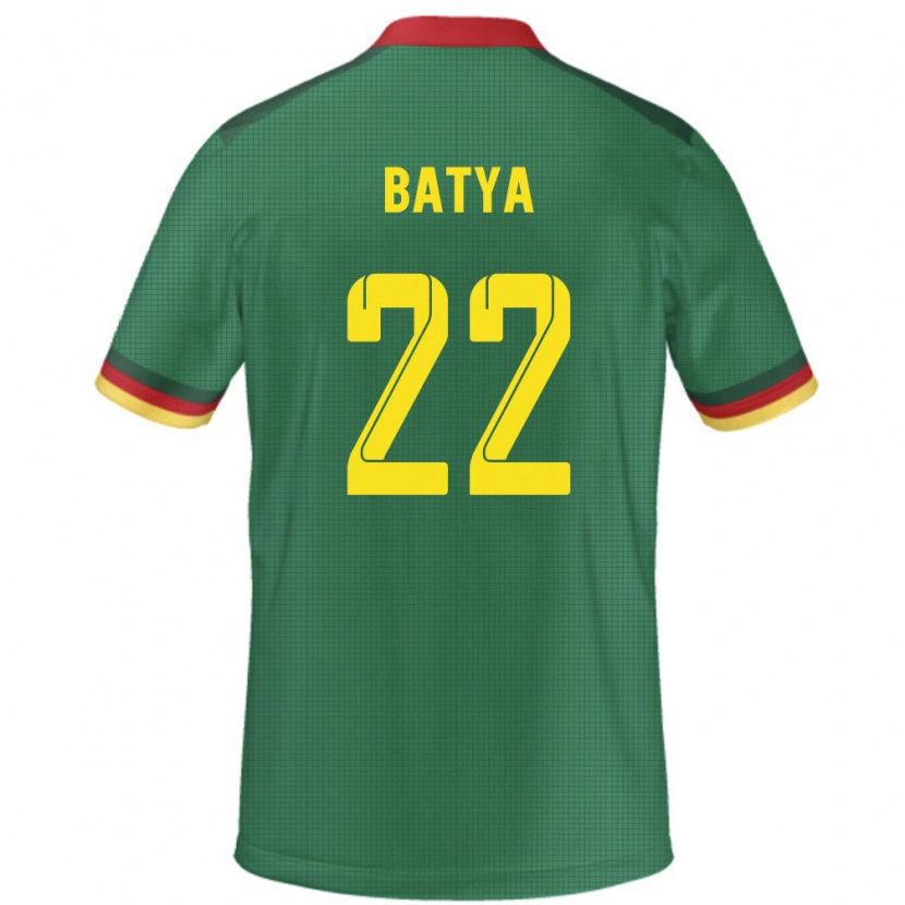 Danxen Kobiety Kamerun Michaela Batya #22 Zielony Domowa Koszulka 24-26 Koszulki Klubowe