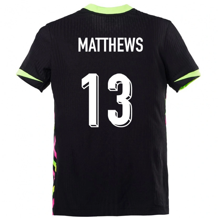 Danxen Kobiety Australia Hayden Matthews #13 Ciemnoniebieski Wyjazdowa Koszulka 24-26 Koszulki Klubowe
