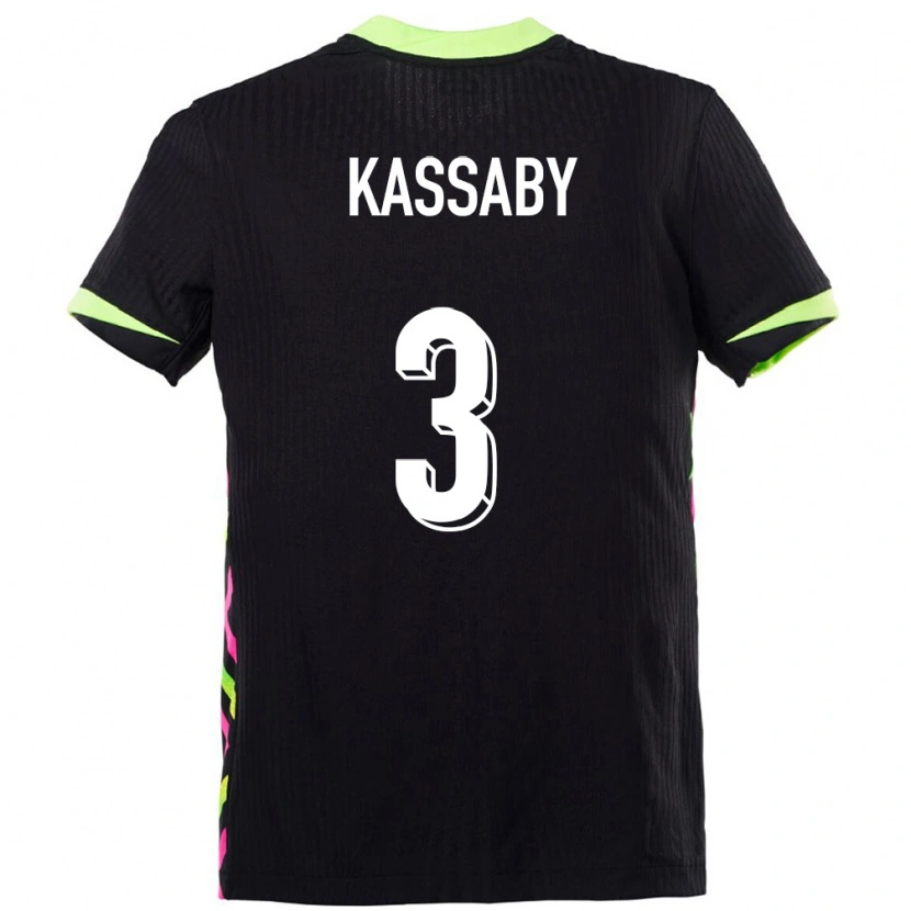 Danxen Kobiety Australia Zayd Kassaby #3 Ciemnoniebieski Wyjazdowa Koszulka 24-26 Koszulki Klubowe