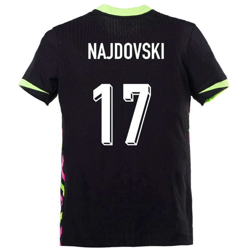 Danxen Kobiety Australia Jake Najdovski #17 Ciemnoniebieski Wyjazdowa Koszulka 24-26 Koszulki Klubowe