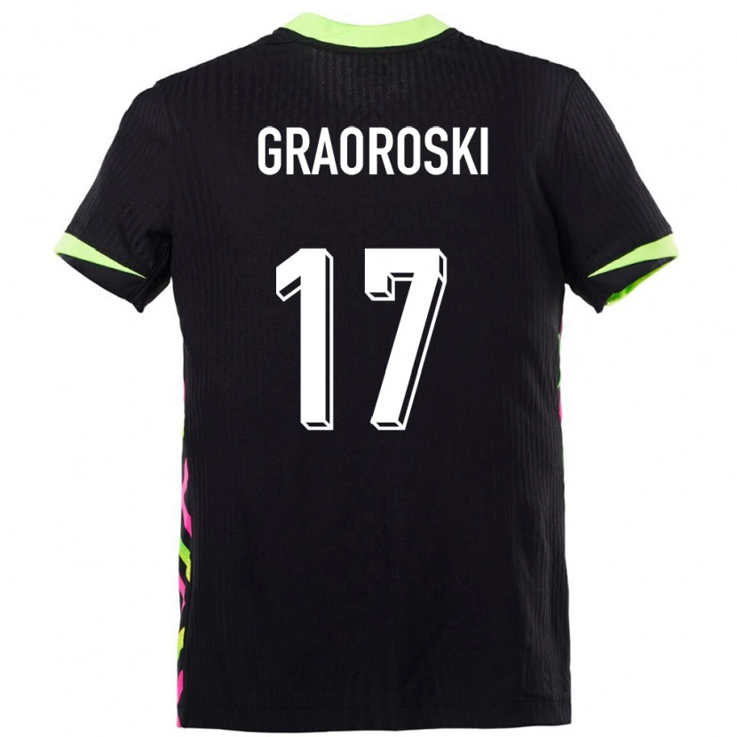 Danxen Kobiety Australia Jordan Graoroski #17 Ciemnoniebieski Wyjazdowa Koszulka 24-26 Koszulki Klubowe