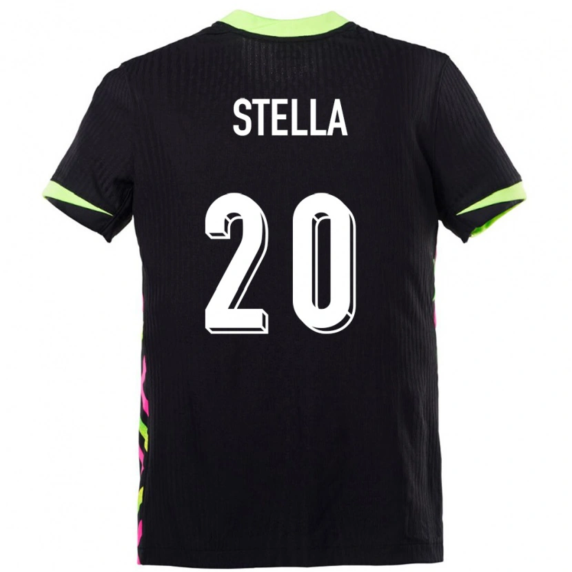 Danxen Kobiety Australia Xavier Stella #20 Ciemnoniebieski Wyjazdowa Koszulka 24-26 Koszulki Klubowe