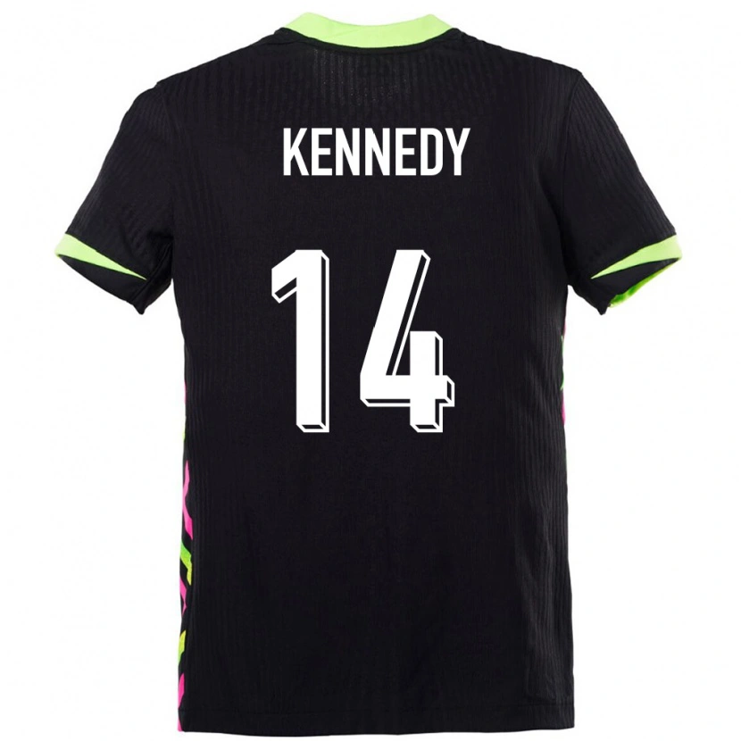Danxen Kobiety Australia Alanna Kennedy #14 Ciemnoniebieski Wyjazdowa Koszulka 24-26 Koszulki Klubowe