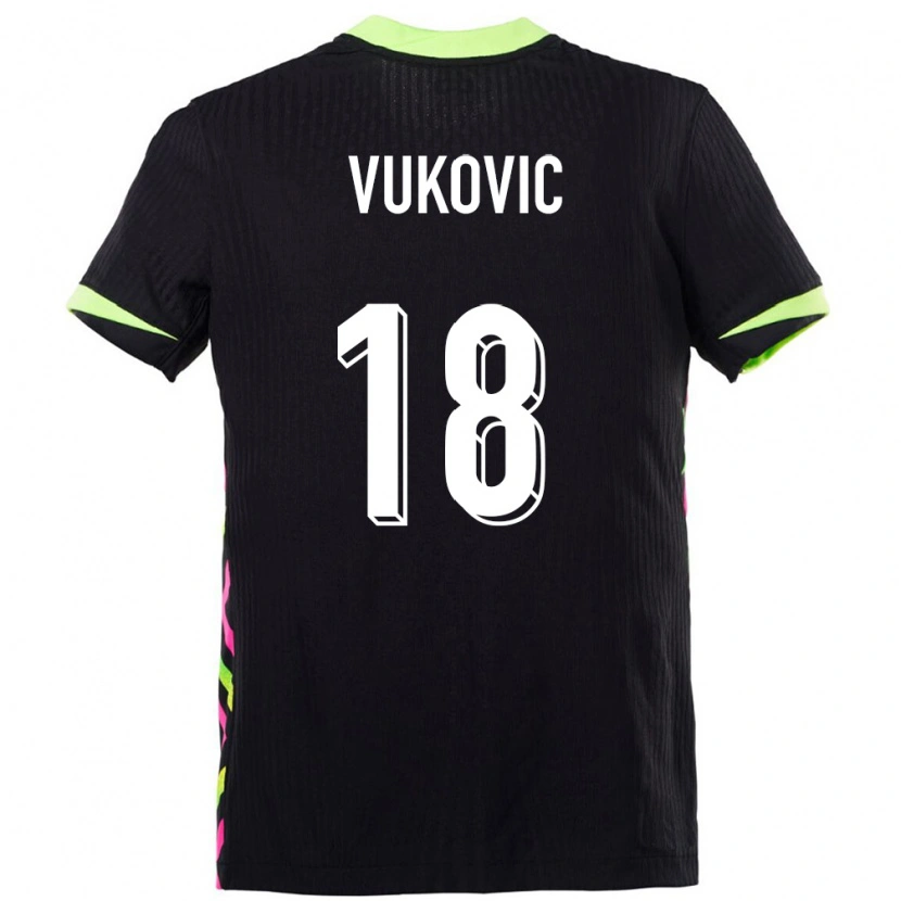 Danxen Kobiety Australia Danny Vukovic #18 Ciemnoniebieski Wyjazdowa Koszulka 24-26 Koszulki Klubowe