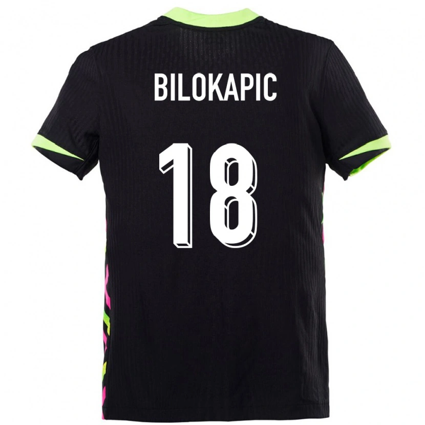 Danxen Kobiety Australia Nicholas Bilokapic #18 Ciemnoniebieski Wyjazdowa Koszulka 24-26 Koszulki Klubowe