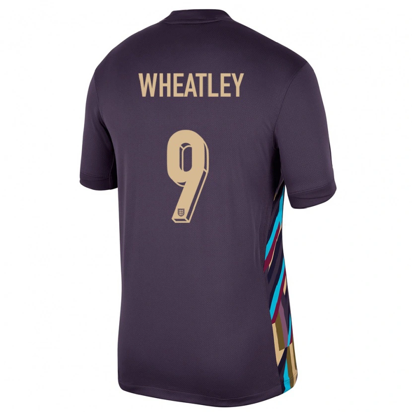 Danxen Kobiety Anglia Ethan Wheatley #9 Ciemna Rodzynka Wyjazdowa Koszulka 24-26 Koszulki Klubowe