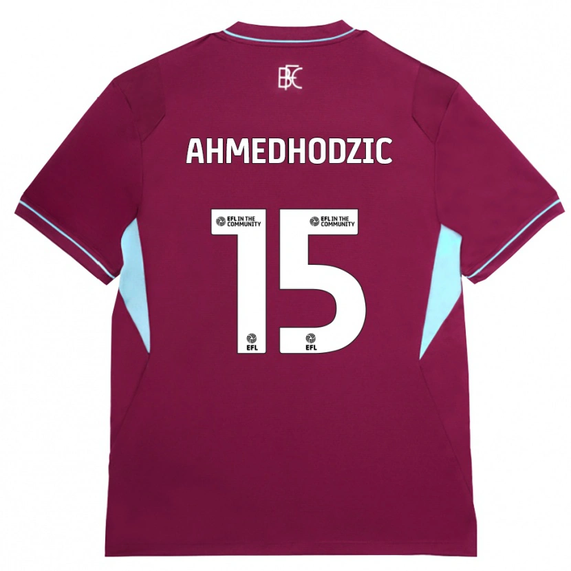 Danxen Kobiety Anel Ahmedhodzic #15 Bordowy Zielony Domowa Koszulka 2026/27 Koszulki Klubowe