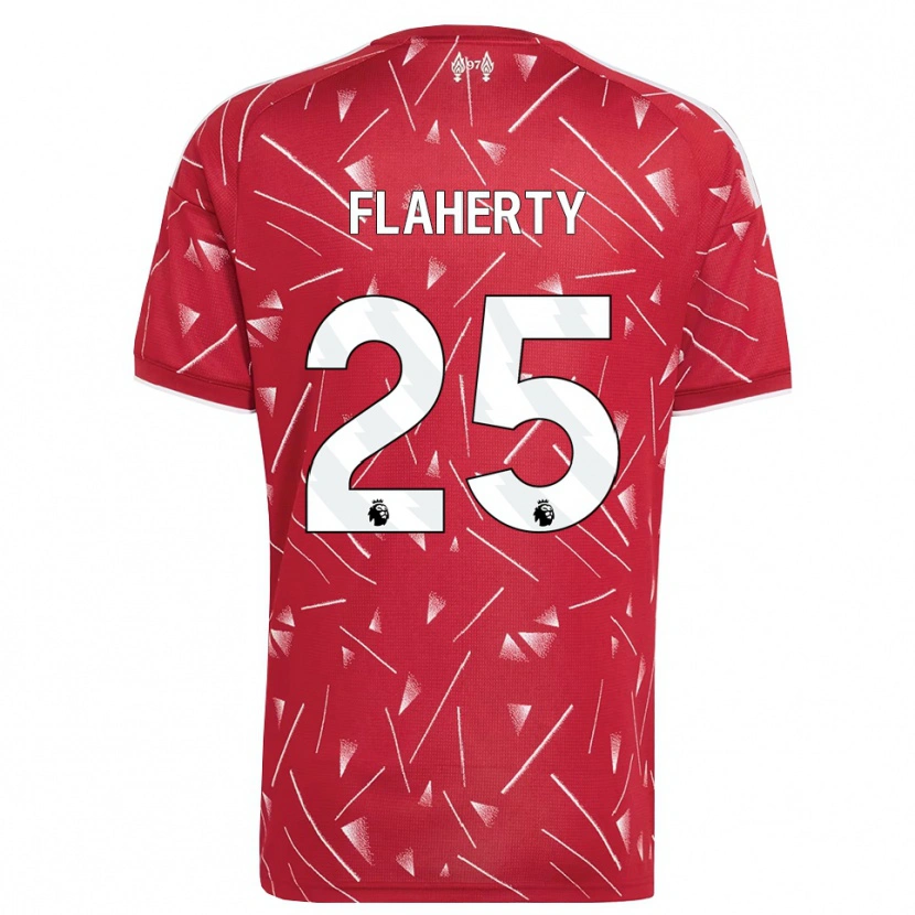 Danxen Kobiety Gilly Flaherty #25 Biały Czerwony Domowa Koszulka 2026/27 Koszulki Klubowe