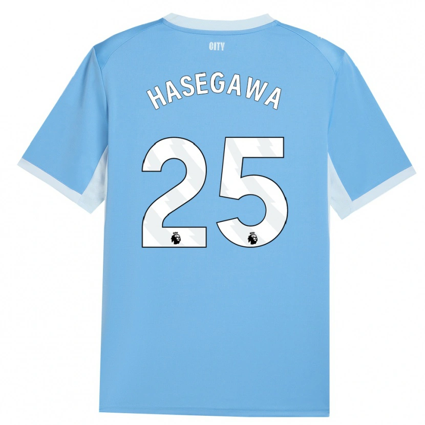Danxen Kobiety Yui Hasegawa #25 Jasnoniebieski Biały Domowa Koszulka 2026/27 Koszulki Klubowe