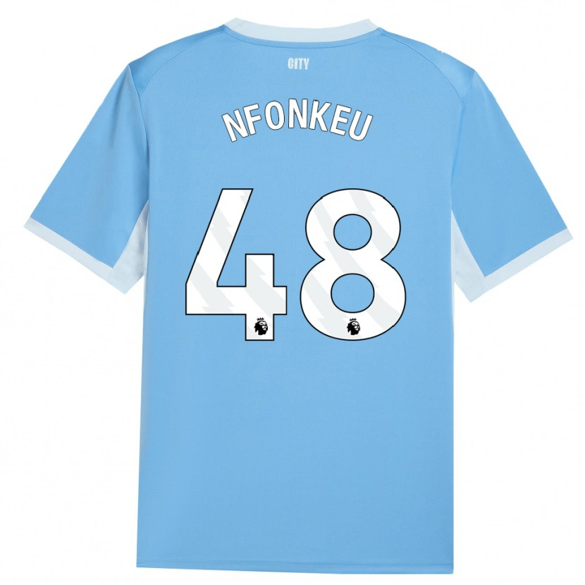 Danxen Kobiety Brooklyn Nfonkeu #48 Jasnoniebieski Biały Domowa Koszulka 2026/27 Koszulki Klubowe