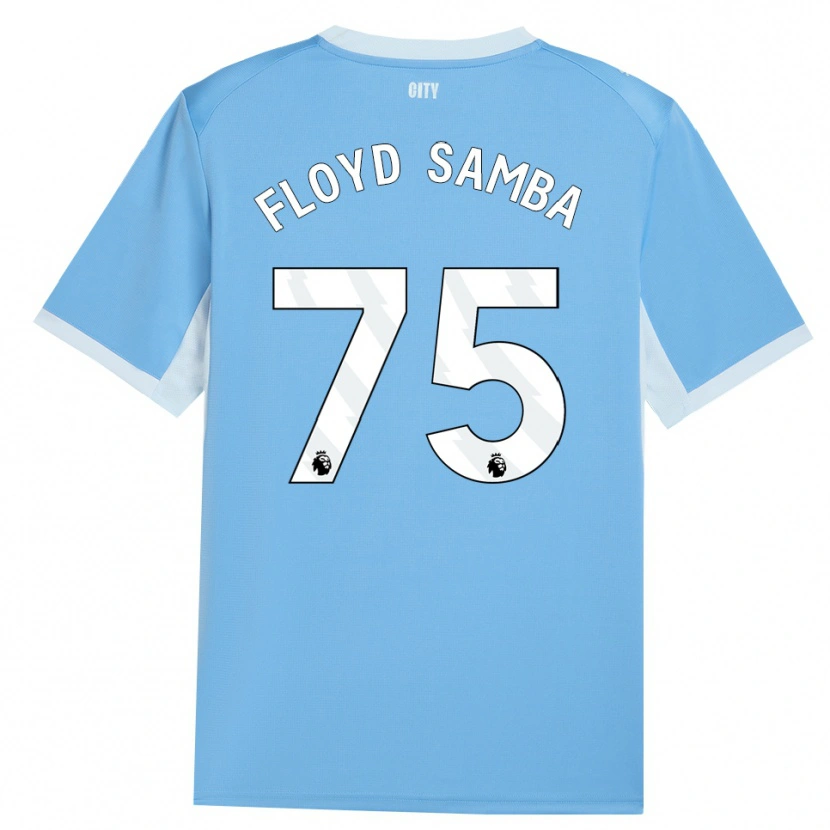 Danxen Kobiety Floyd Samba #75 Jasnoniebieski Biały Domowa Koszulka 2026/27 Koszulki Klubowe