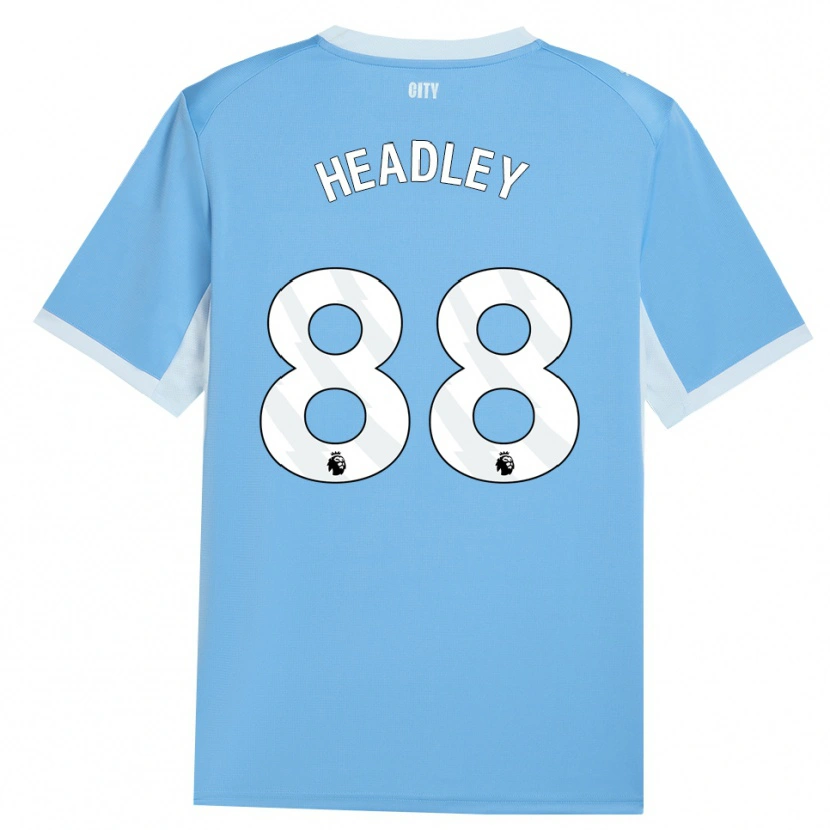 Danxen Kobiety Dante Headley #88 Jasnoniebieski Biały Domowa Koszulka 2026/27 Koszulki Klubowe