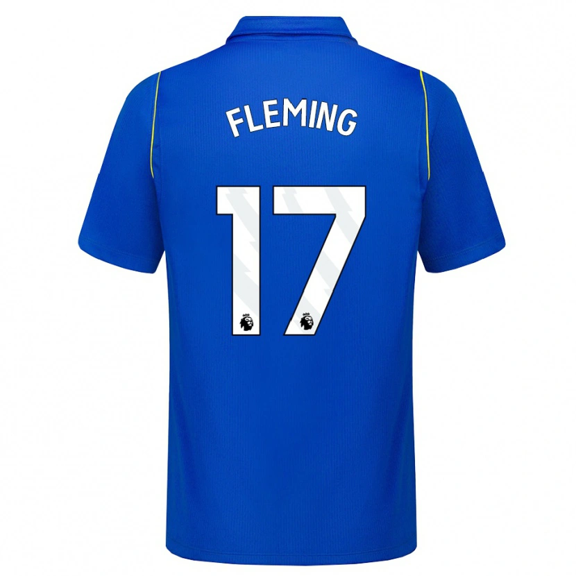 Danxen Kobiety Jessie Fleming #17 Niebieski Żółty Domowa Koszulka 2026/27 Koszulki Klubowe