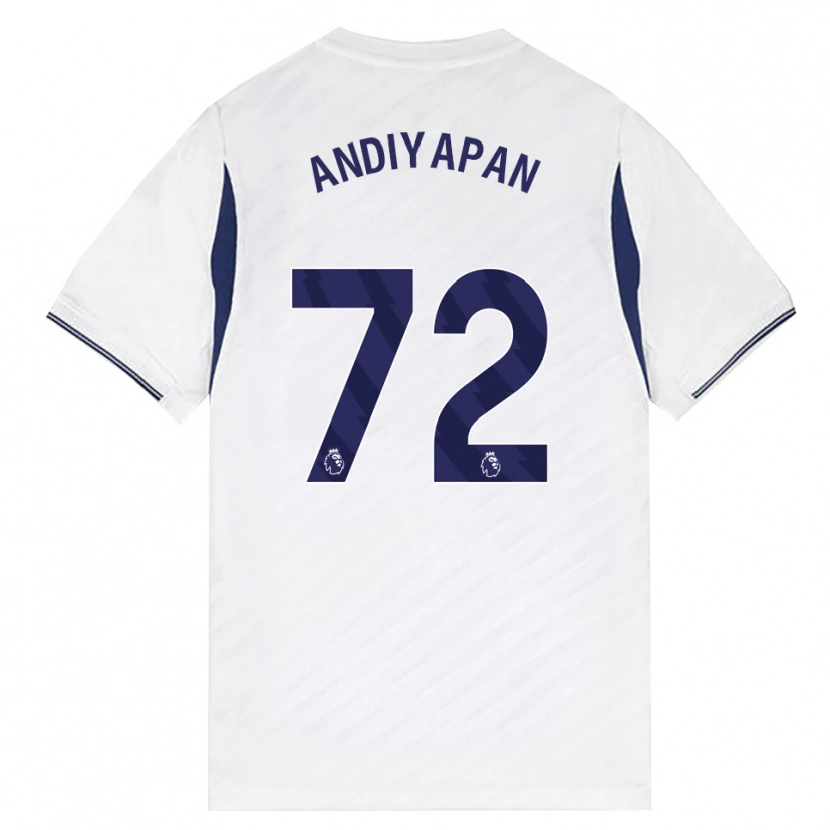 Danxen Kobiety William Andiyapan #72 Biały Czerwony Fioletowy Domowa Koszulka 2026/27 Koszulki Klubowe