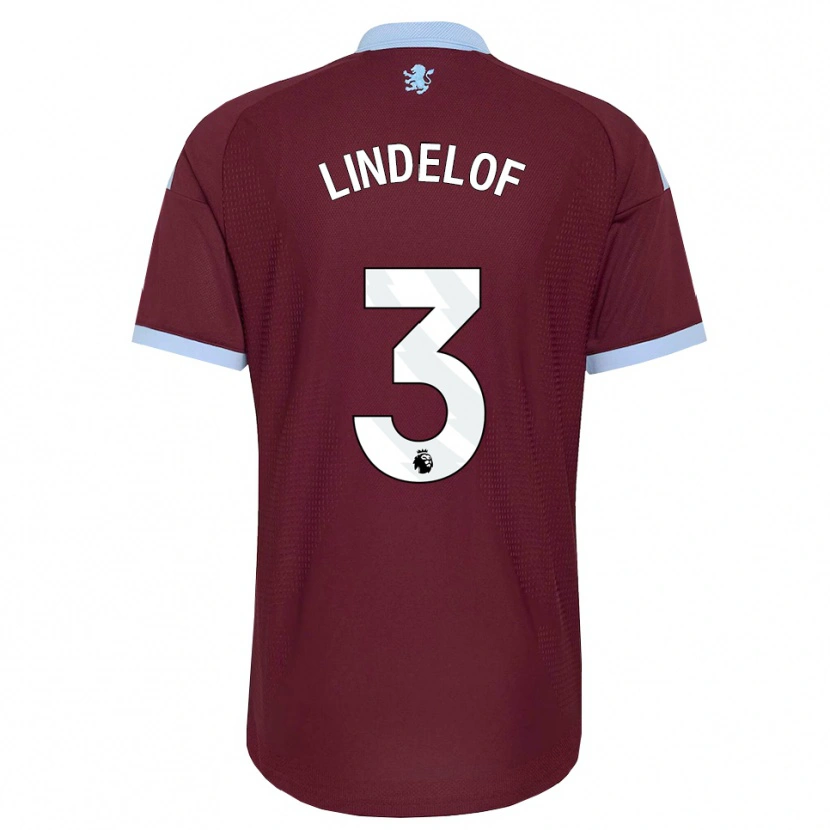 Danxen Kobiety Victor Lindelöf #3 Niebieski Chaber Bordowy Domowa Koszulka 2026/27 Koszulki Klubowe