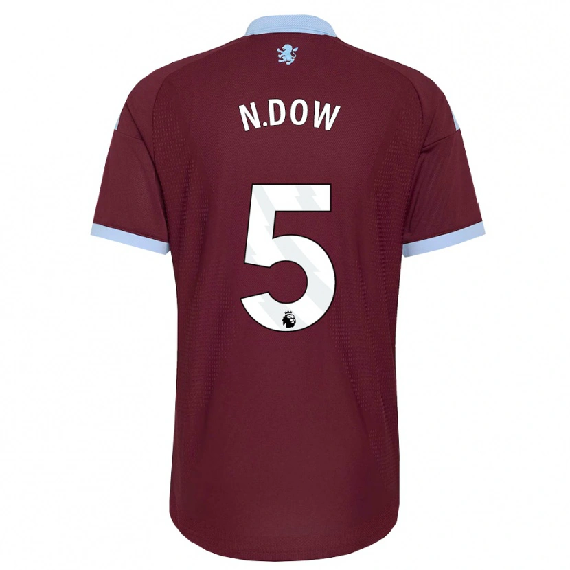 Danxen Kobiety Elisha N'dow #5 Niebieski Chaber Bordowy Domowa Koszulka 2026/27 Koszulki Klubowe