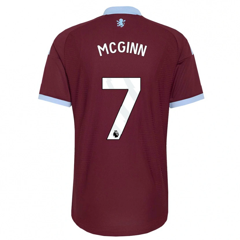 Danxen Kobiety John Mcginn #7 Niebieski Chaber Bordowy Domowa Koszulka 2026/27 Koszulki Klubowe
