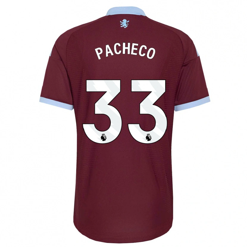 Danxen Kobiety Maz Pacheco #33 Niebieski Chaber Bordowy Domowa Koszulka 2026/27 Koszulki Klubowe