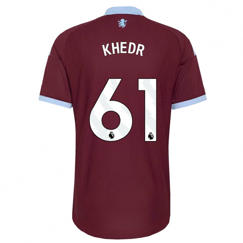 Danxen Kobiety Omar Khedr #61 Niebieski Chaber Bordowy Domowa Koszulka 2026/27 Koszulki Klubowe