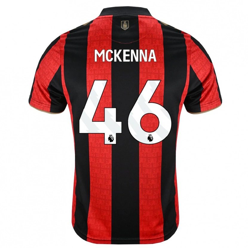 Danxen Kobiety Callan Mckenna #46 Złoty Czerwony Czarny Domowa Koszulka 2026/27 Koszulki Klubowe