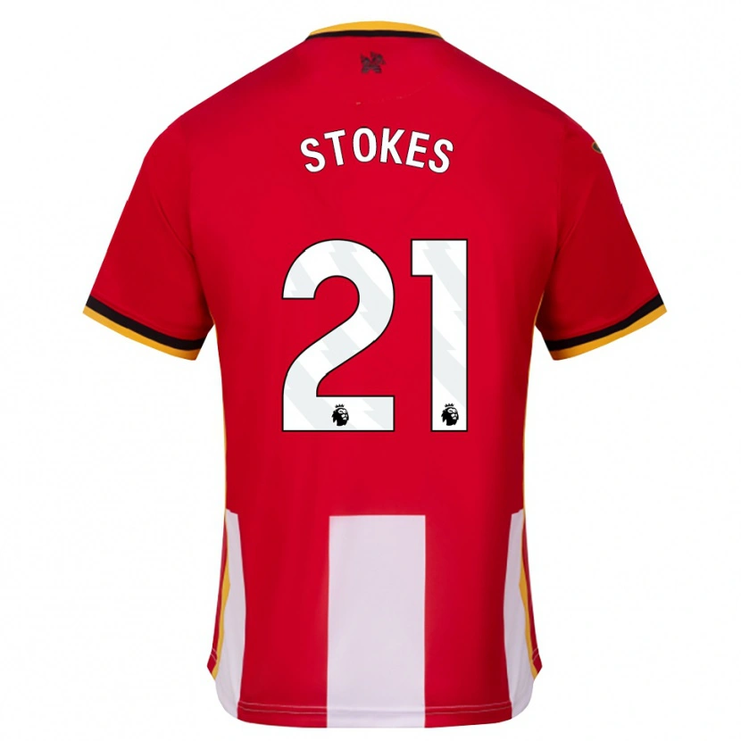 Danxen Kobiety Aidan Stokes #21 Żółty Czarny Czerwony Domowa Koszulka 2026/27 Koszulki Klubowe