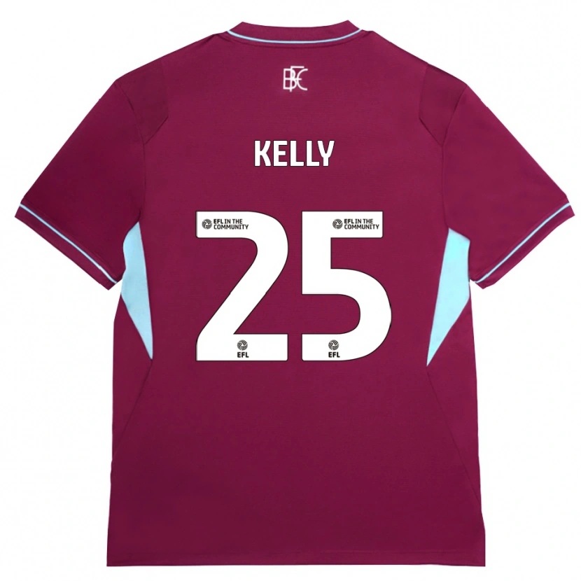 Danxen Kobiety Aimee Kelly #25 Bordowy Zielony Domowa Koszulka 2026/27 Koszulki Klubowe