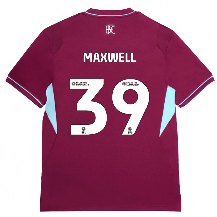 Danxen Kobiety Danielle Maxwell #39 Bordowy Zielony Domowa Koszulka 2026/27 Koszulki Klubowe